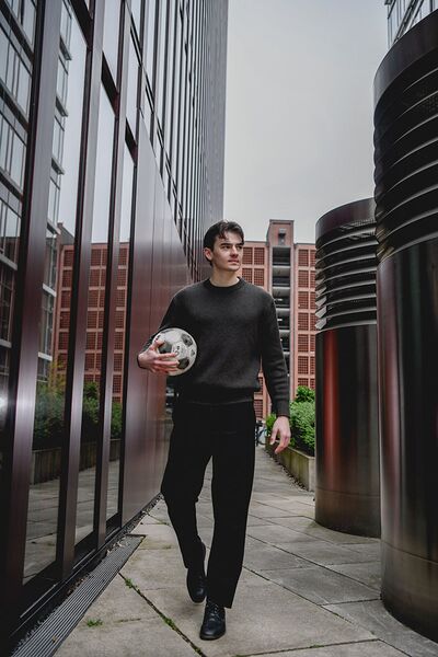 Sedcardfotoshooting mit einem Fitnessmodel in Hamburg.
